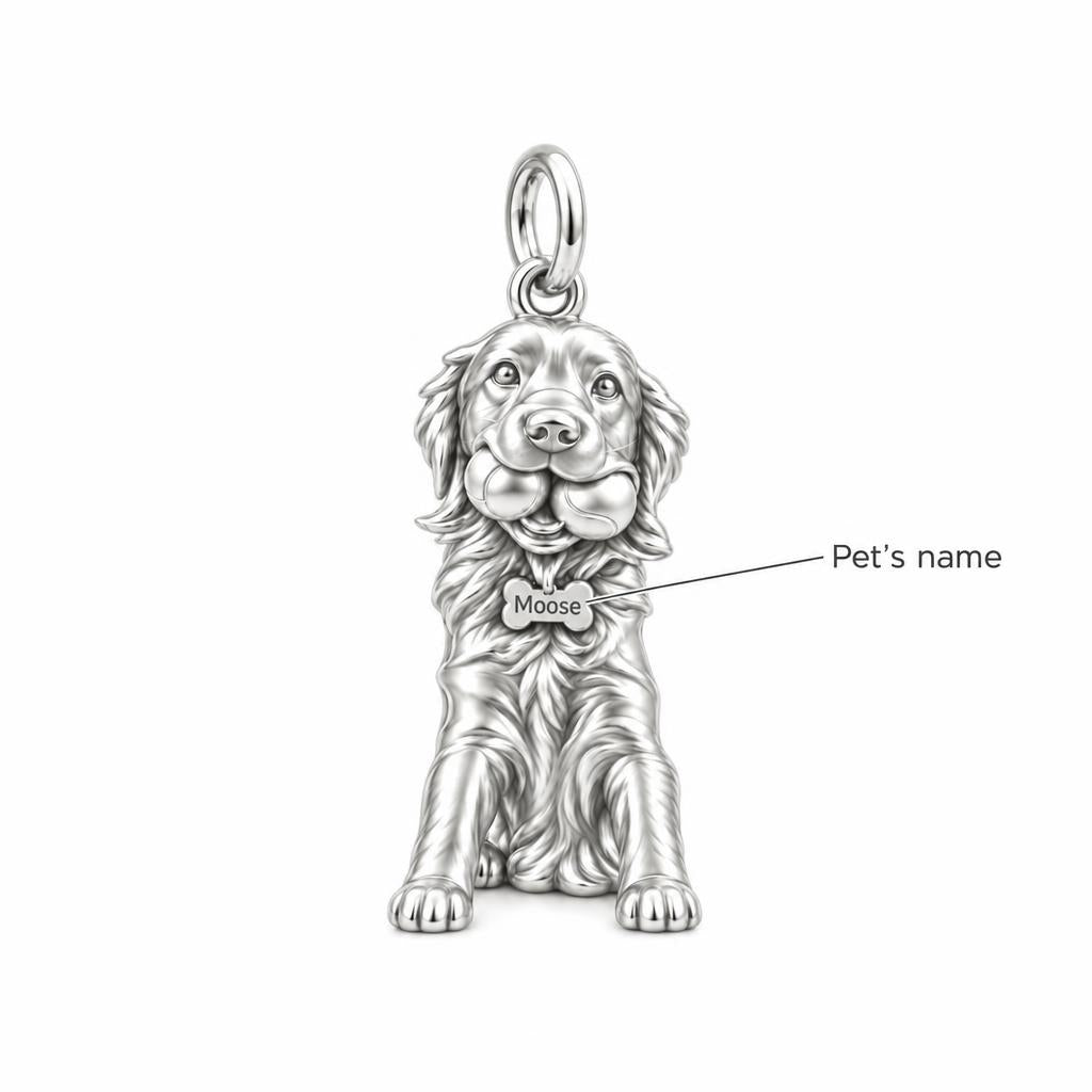 Playful Pup Charm Bracelet – Personalized Dog Mom Gift – personalization guide