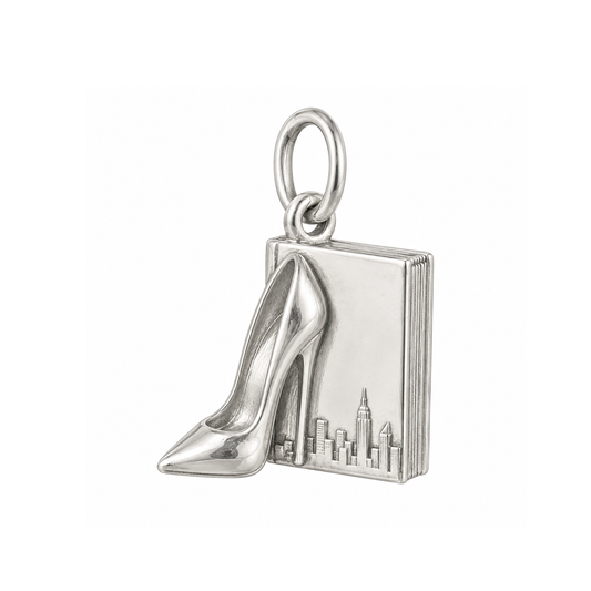 Pointed Heel and Magazine Charm — Silver — 50-works-silver-20260916-41
