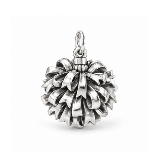 Pom-Pom Charm — Silver | charm-topics-remaining-444-2026-09-14 | topic-043