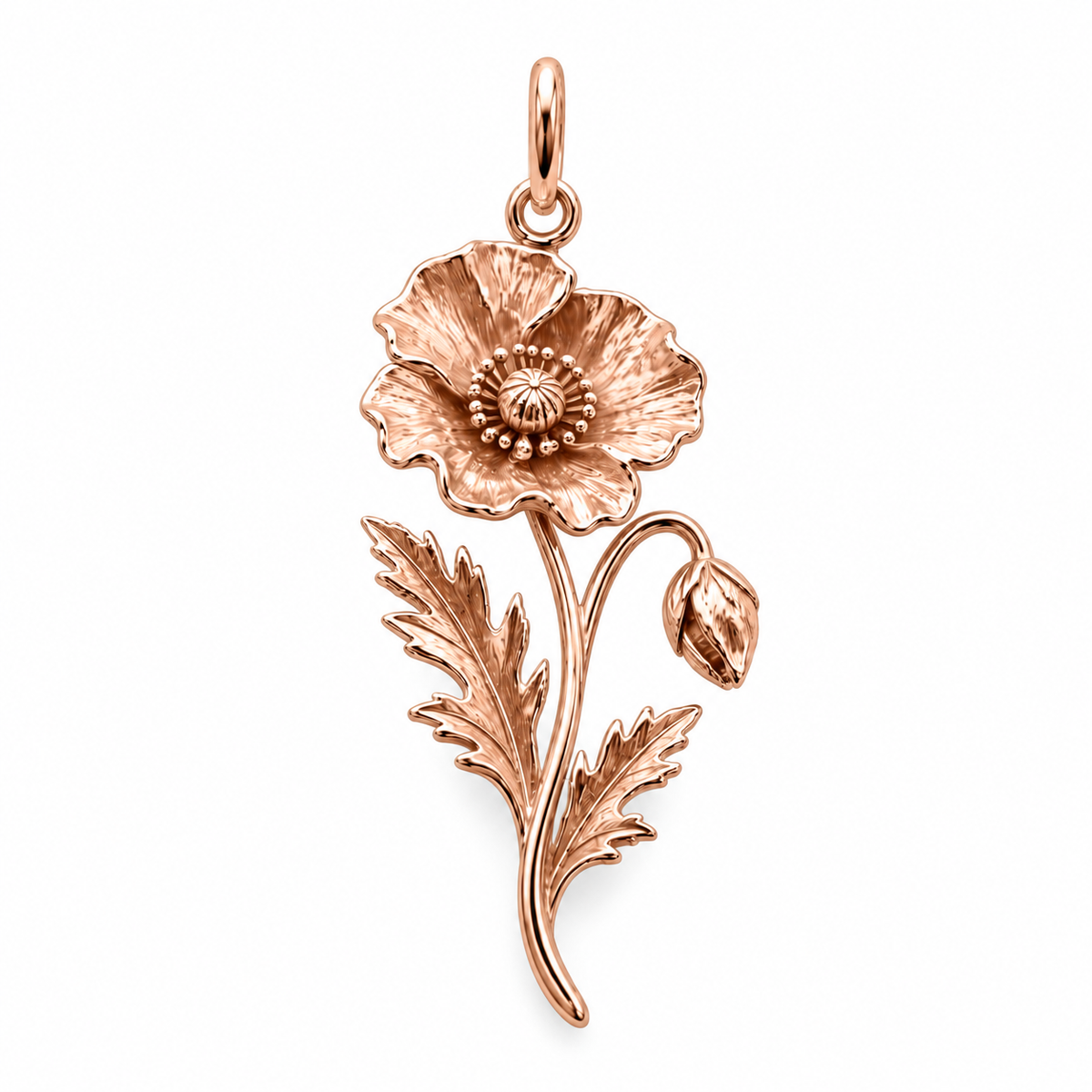 Blooming Memories — Choose Your Flower Charm and Polyester Cord Bracelet Set