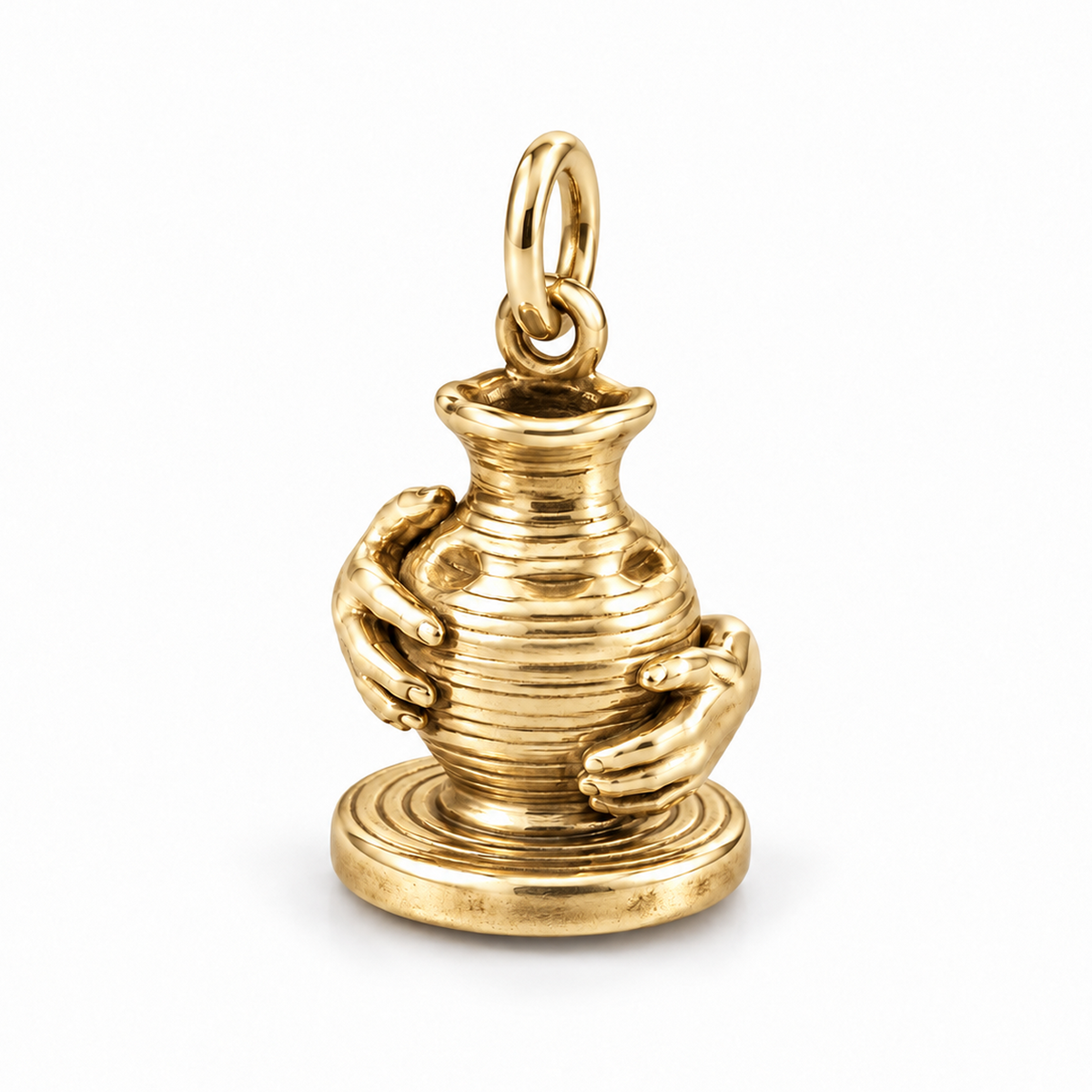 Potter's Hands Charm — Gold | charm-topics-remaining-444-2026-09-14 | topic-261