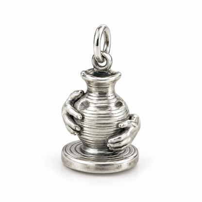 Potter's Hands Charm — Silver | charm-topics-remaining-444-2026-09-14 | topic-261
