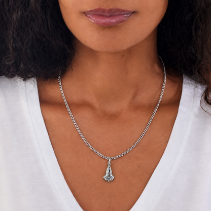 Praying Hands Charm — Model | charm-topics-remaining-444-2026-09-14 | topic-073