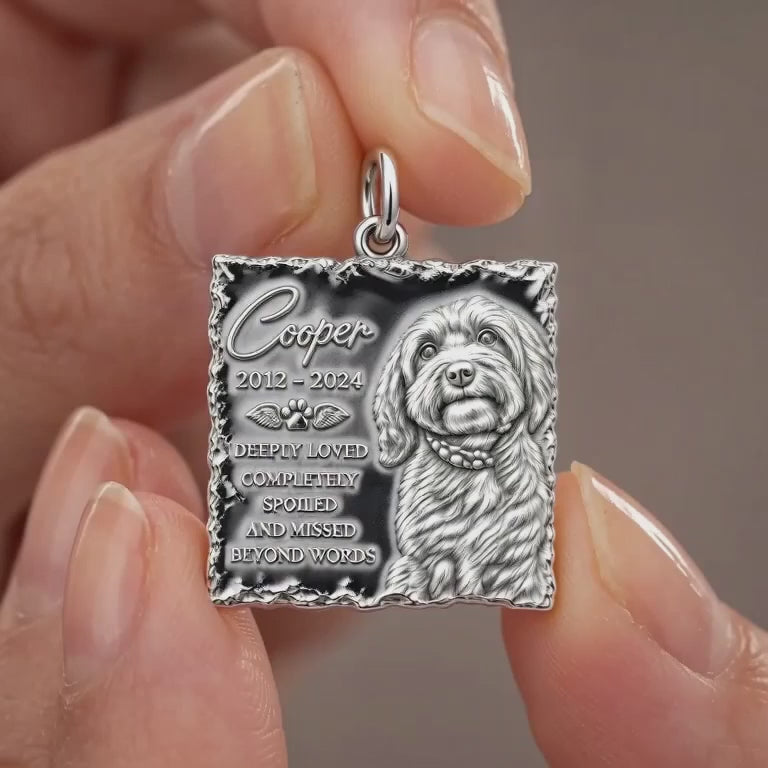 Missed Beyond Words Memorial Charm and Polyester Cord Bracelet Set – product video