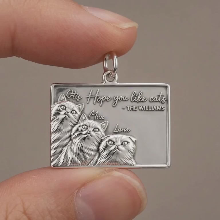 Hope You Like Cats Charm Bracelet – Personalized Cat Mom Gift – product video