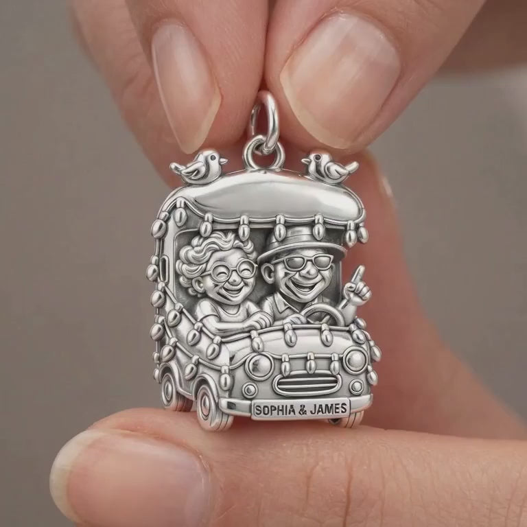 Joyride of a Lifetime Charm Bracelet – Personalized Couple G – product video