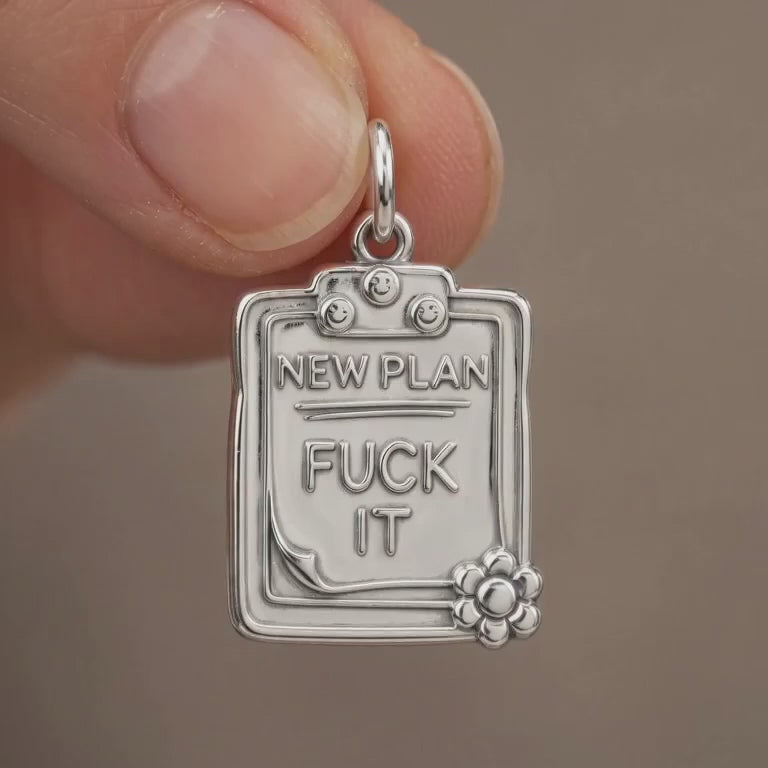 New Plan Clipboard Charm Bracelet – Personalized Bestie Gift – product video