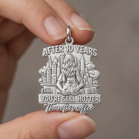 Hotter Than Coffee Charm Bracelet – Personalized Couple Gift – product video