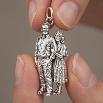 Shared Joy Couple Charm Bracelet – Personalized Couple Gift – product video
