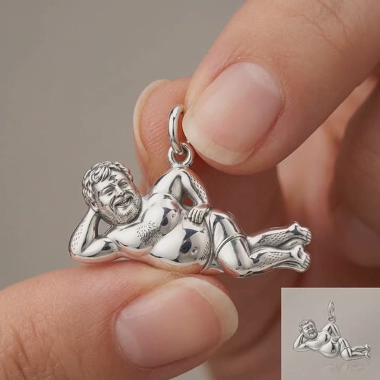 Lounge Life Man Charm Bracelet – Personalized Couple Gift – product video