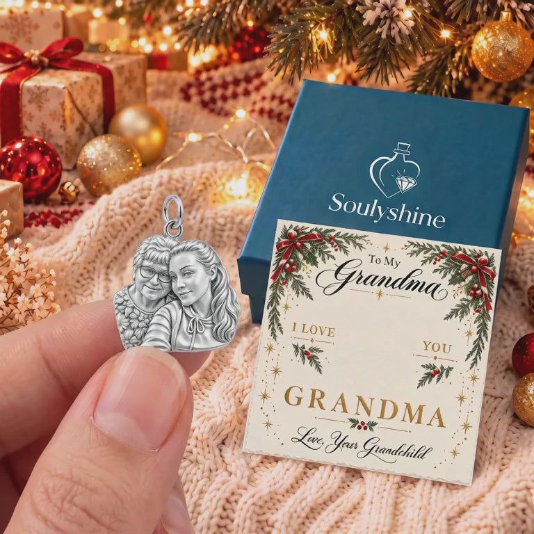 To My Grandma: Grandma's Loving Embrace Charm Bracelet – product video