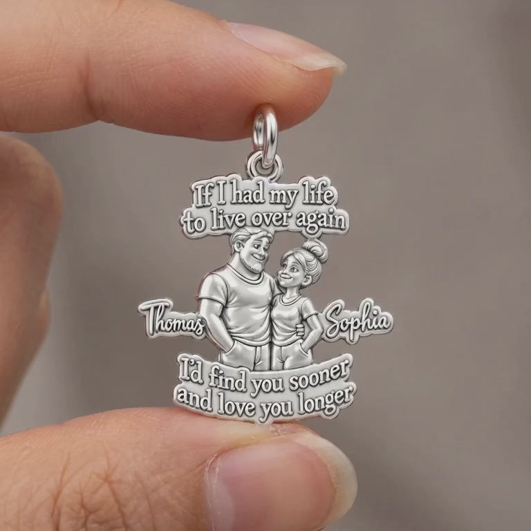 Find You Sooner Charm Bracelet – Personalized Couple Gift – product video