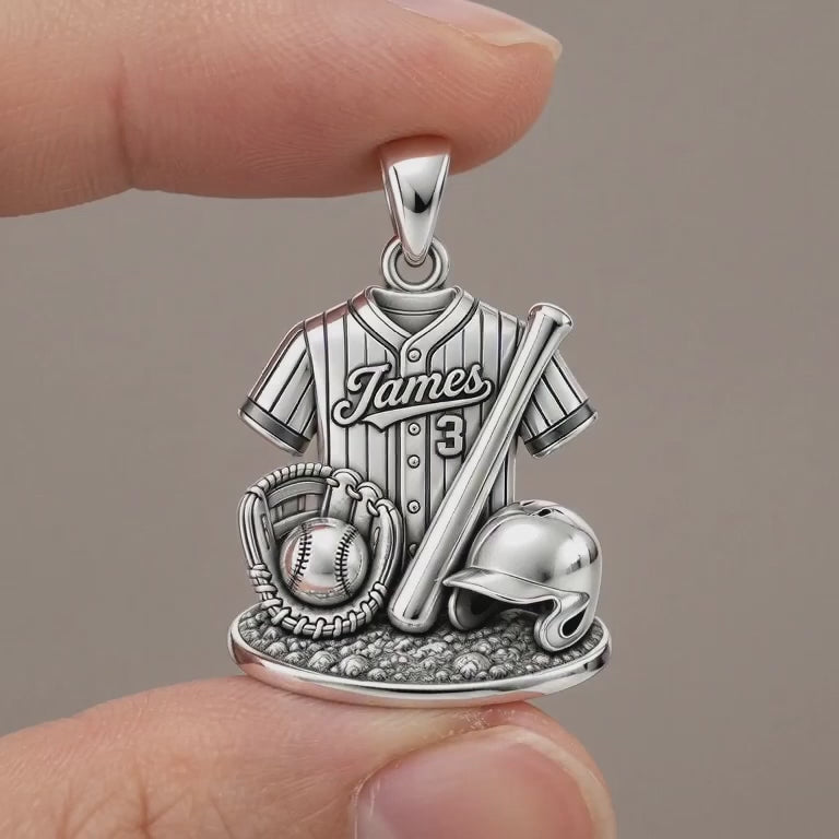 Gameday Jersey Charm Bracelet – Personalized Athlete Gift – product video