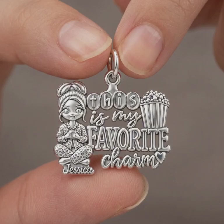 Favorite Cozy Night Charm Bracelet – Personalized Bestie Gift – product video