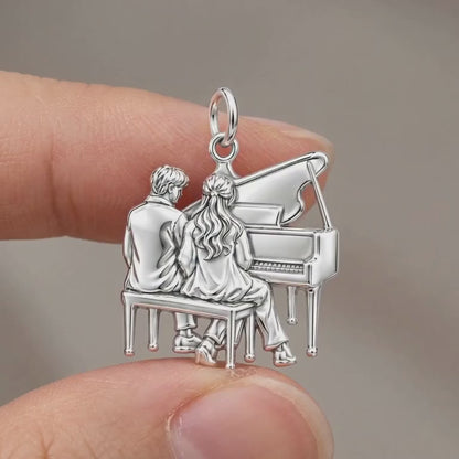 Harmonious Duet Charm Bracelet – Personalized Couple Gift – product video