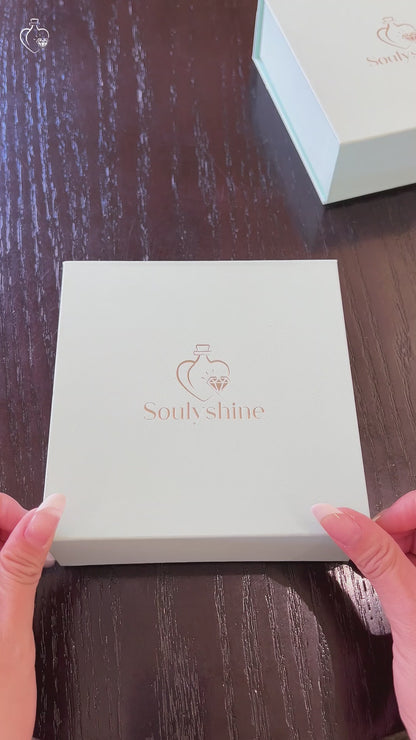 Soulyshine Personalized Sister Forever - Handmade Necklace in Silver/14K Gold Vermeil