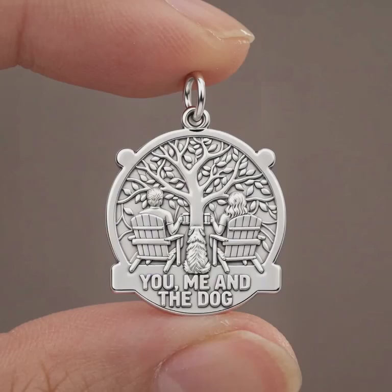 You Me and the Dog Charm and Polyester Cord Bracelet Set – product video