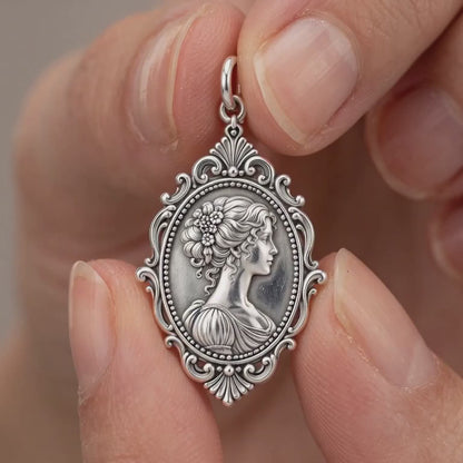 Pride and Prejudice Inspired Regency Heroine Cameo Charm