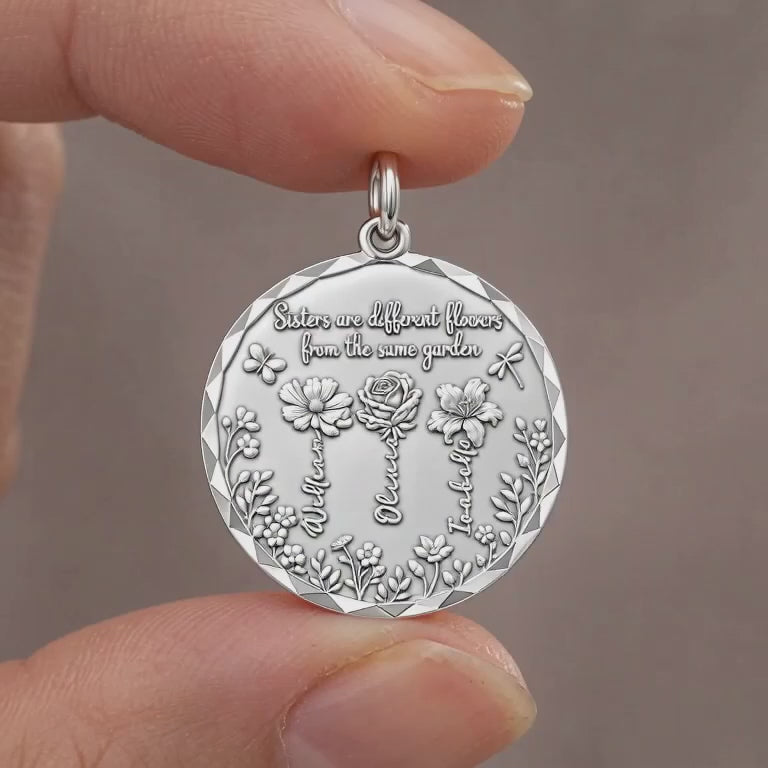 Sisters Garden Bloom Charm and Polyester Cord Bracelet Set – product video