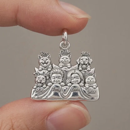 Cozy Bedtime Family Charm Bracelet – Personalized Couple Gift – product video