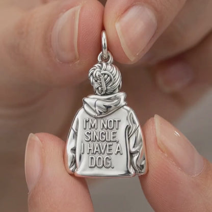 Not Single Dog Mom Charm Bracelet – Personalized Dog Mom Gif – product video