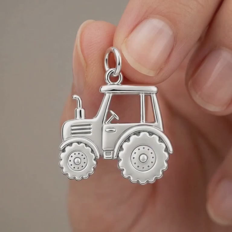 Vintage Field Tractor Charm Bracelet – product video