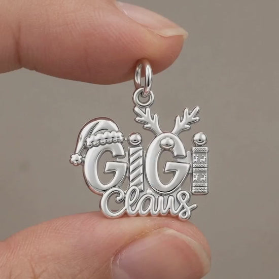 Festive Holiday Title Charm Bracelet – Personalized Nana Gift – product video