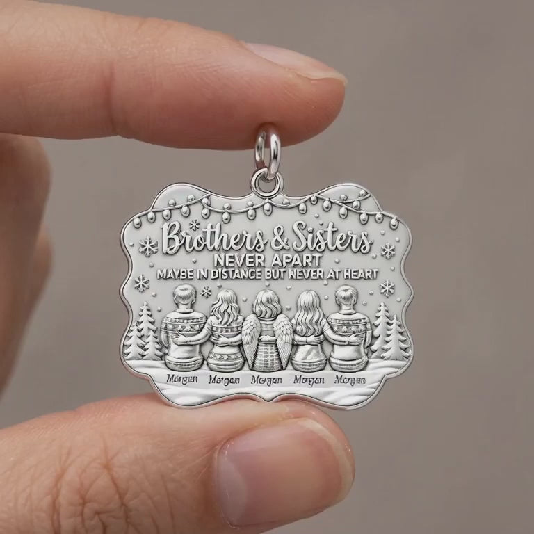 Brothers and Sisters Charm Bracelet – Personalized Sibling Gift – product video