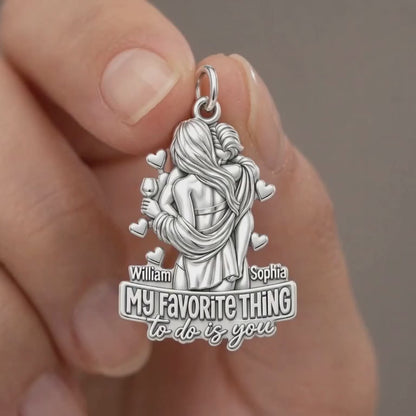 My Favorite Thing Charm Bracelet – Personalized Couple Gift – product video