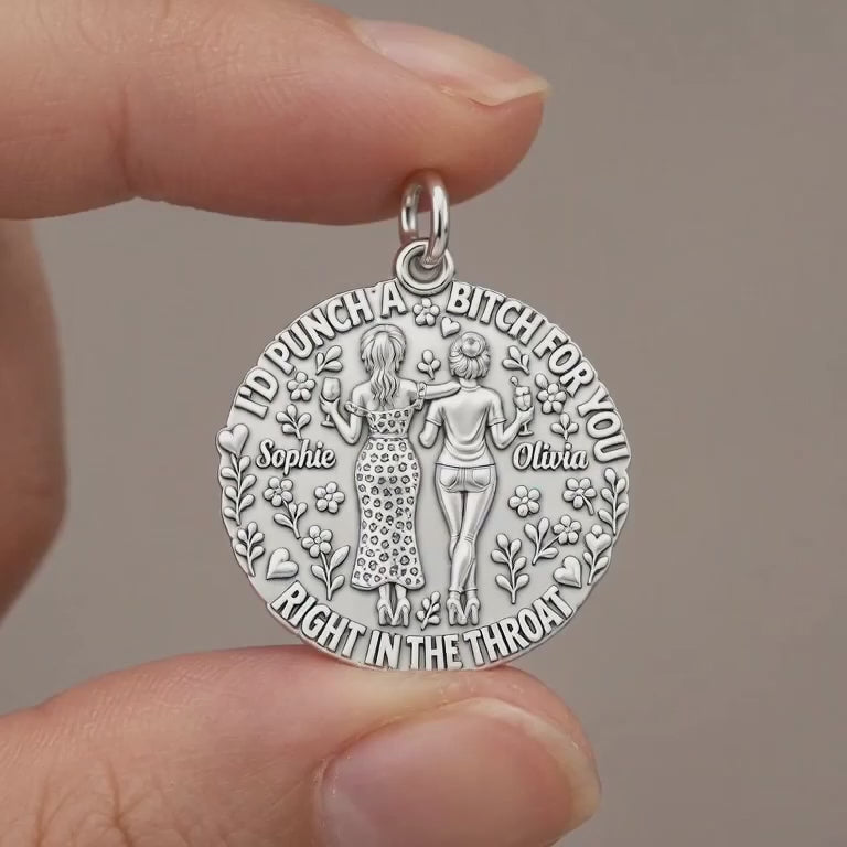 Ride or Die Bestie Charm Bracelet – Personalized Best Friend Gift – product video