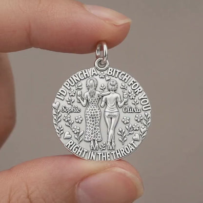 Ride or Die Bestie Charm Bracelet – Personalized Best Friend Gift – product video