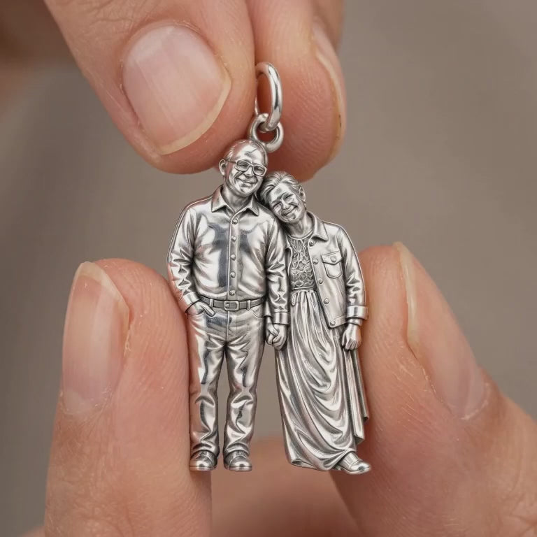 Eternal Hand in Hand Charm Bracelet – Personalized Couple Gift – product video