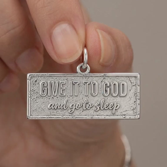 Give It To God Charm Bracelet – Personalized Faith Gift – product video