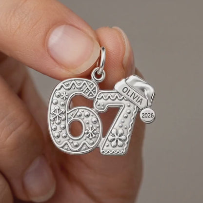 Gingerbread Birthday Milestone Charm Bracelet – Personalized Mom Gift – product video