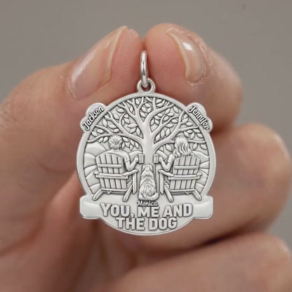 You Me and The Dog Charm Bracelet – Personalized Couple Gift – product video