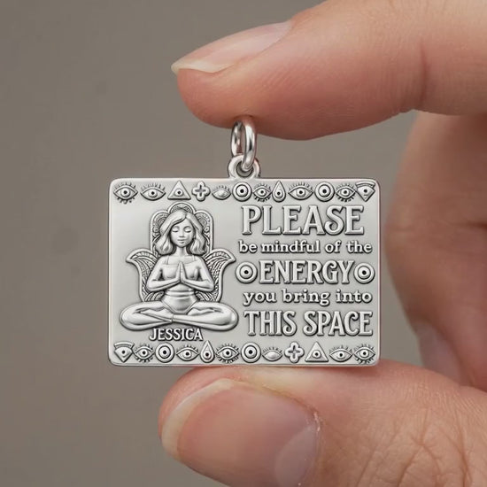 Mindful Energy Yoga Charm Bracelet – Personalized Yogi Gift – product video