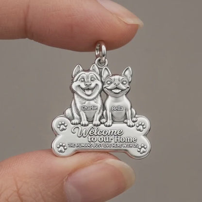 Welcome to Our Home Charm Bracelet – Personalized Dog Mom Gift – product video
