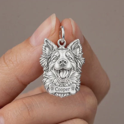 Border Collie Happy Tail Wag Charm Bracelet – Personalized Dog Mom Gift – product video