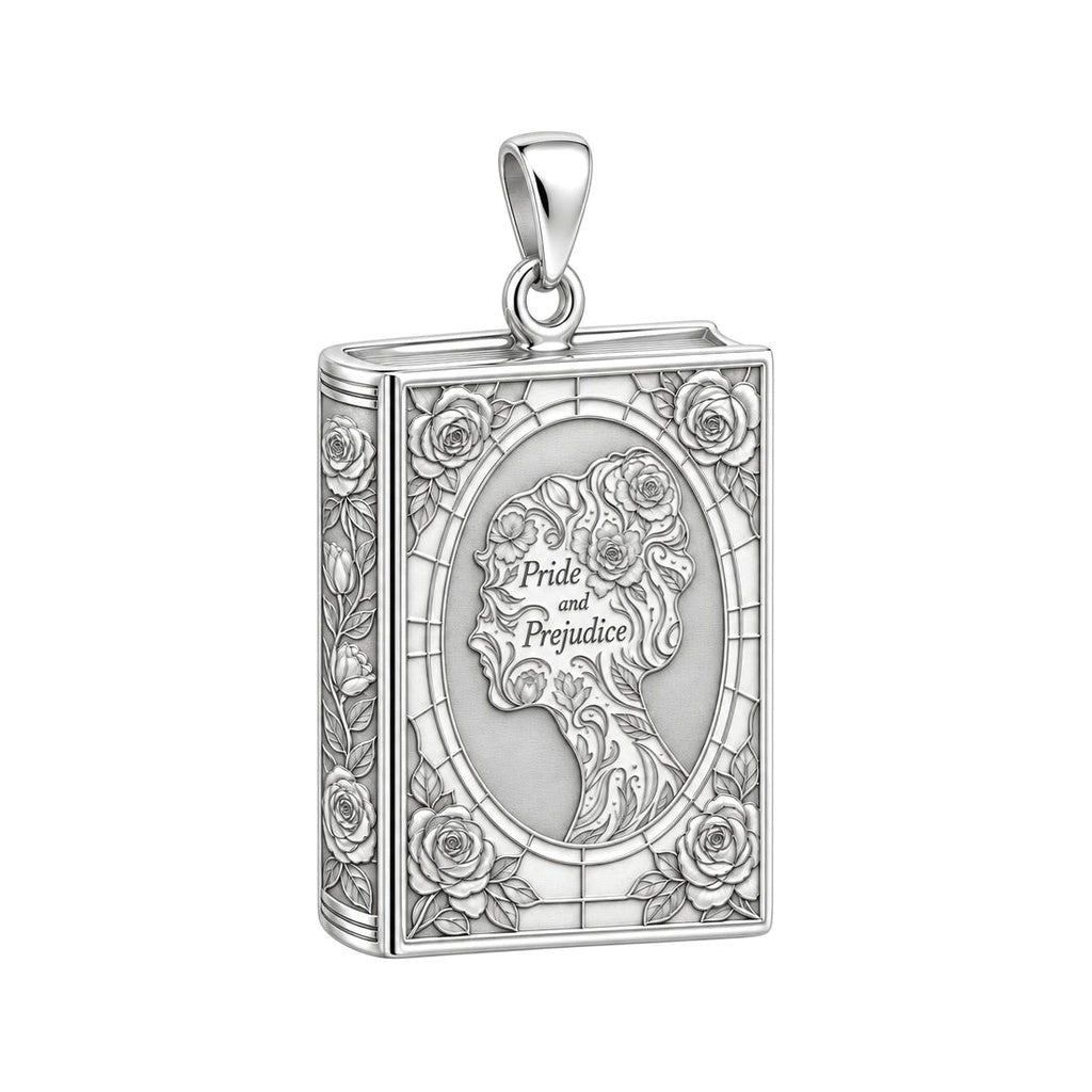 Pride and Prejudice Book Charm and Polyester Cord Bracelet Set