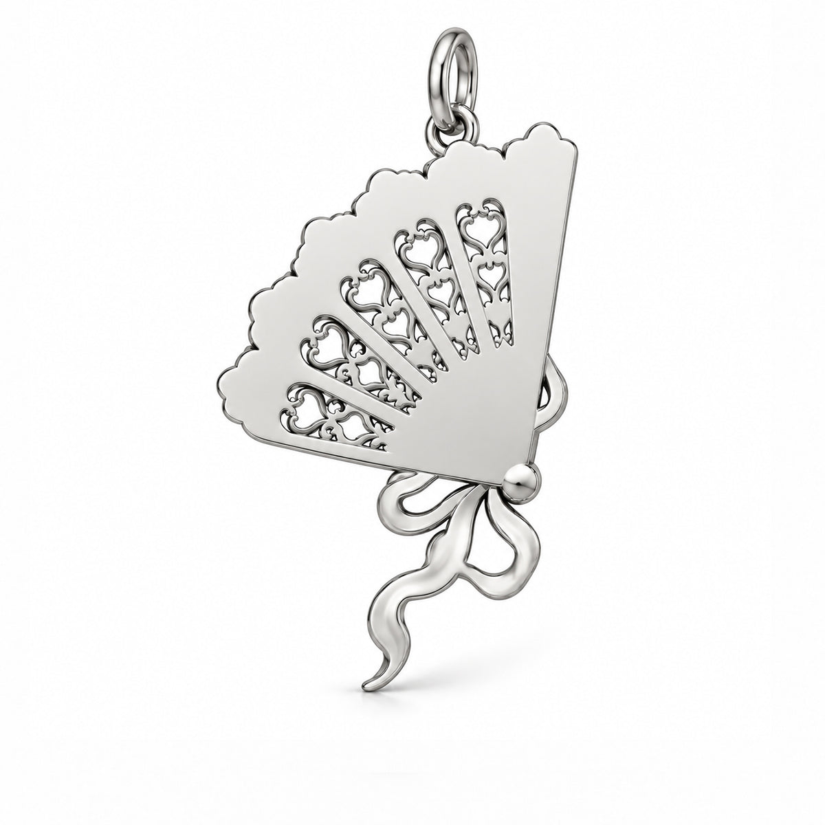 Pride and Prejudice Fan Charm and Polyester Cord Bracelet Set
