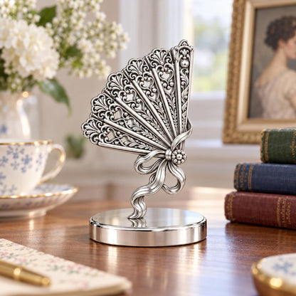 Pride and Prejudice Fan Keepsake Plaque – worn / in use