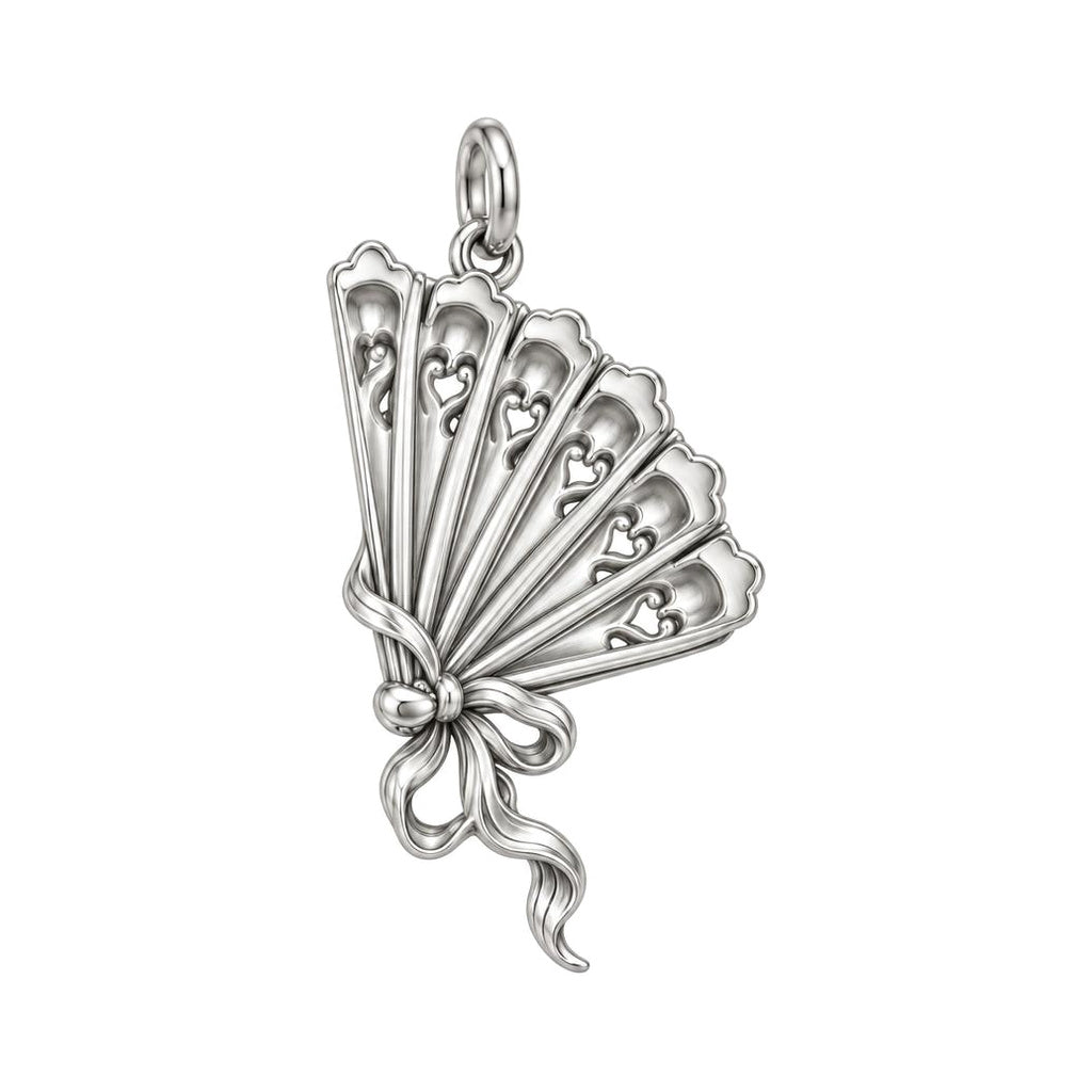 Pride and Prejudice Fan Keepsake Plaque – back of the charm, engraving area