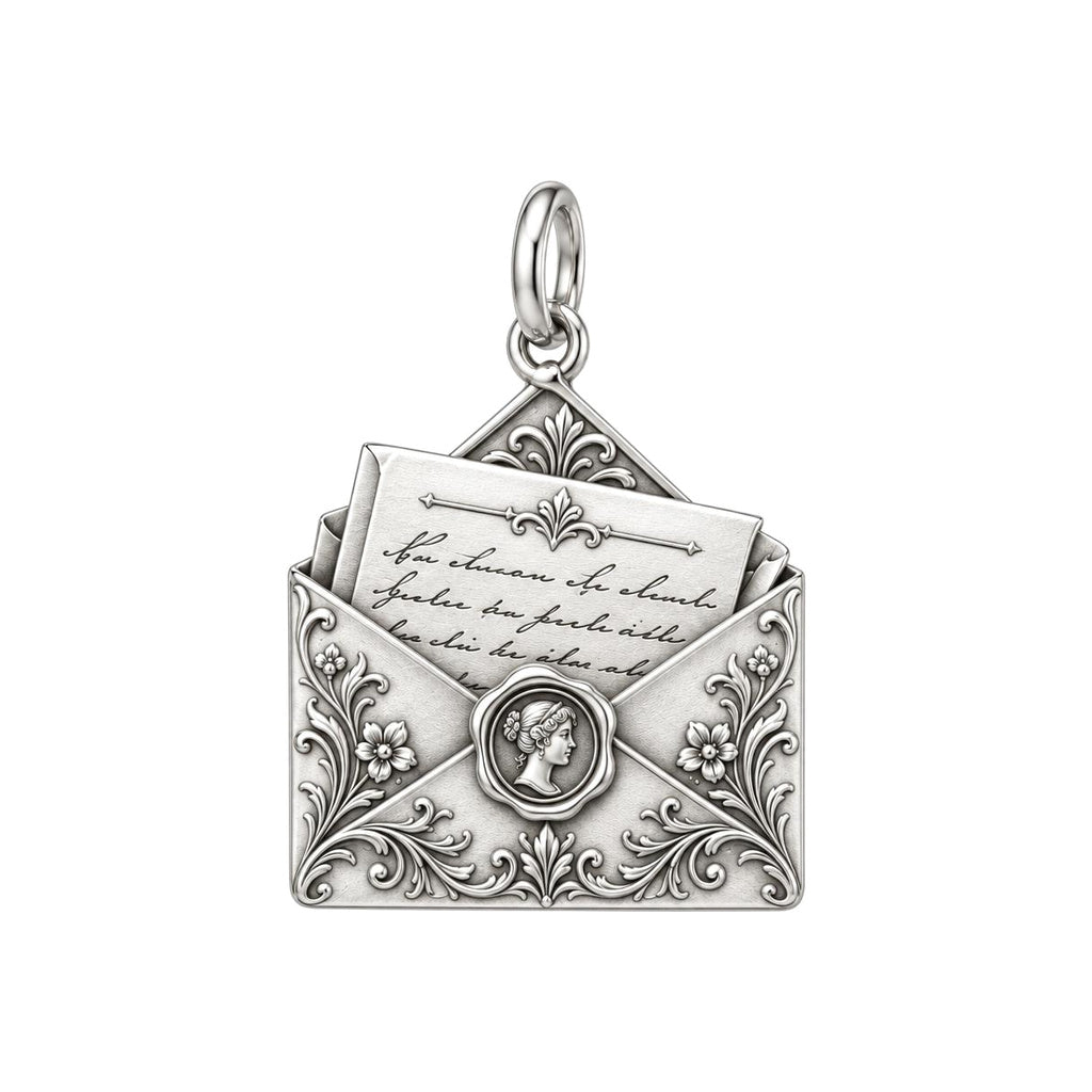 Pride and Prejudice Inspired Letter Charm