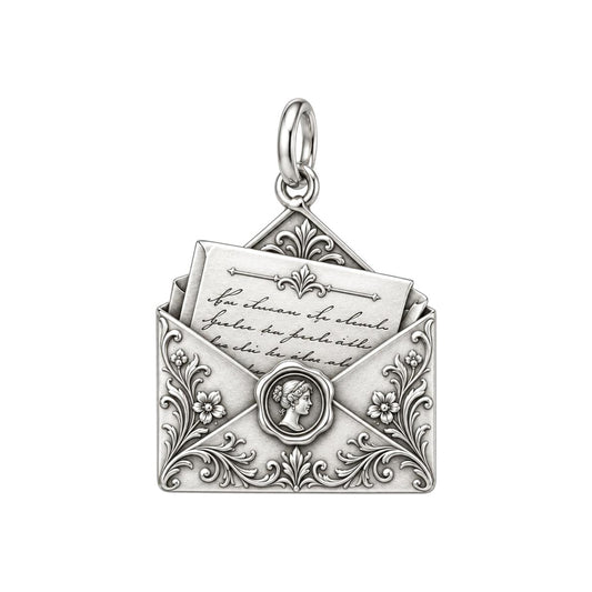 Pride and Prejudice Inspired Letter Charm