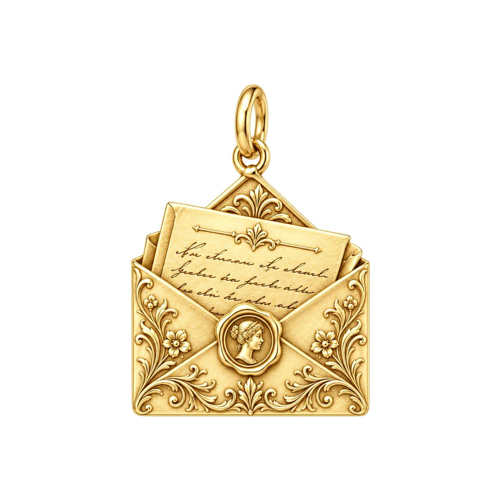 Pride and Prejudice Inspired Letter Charm