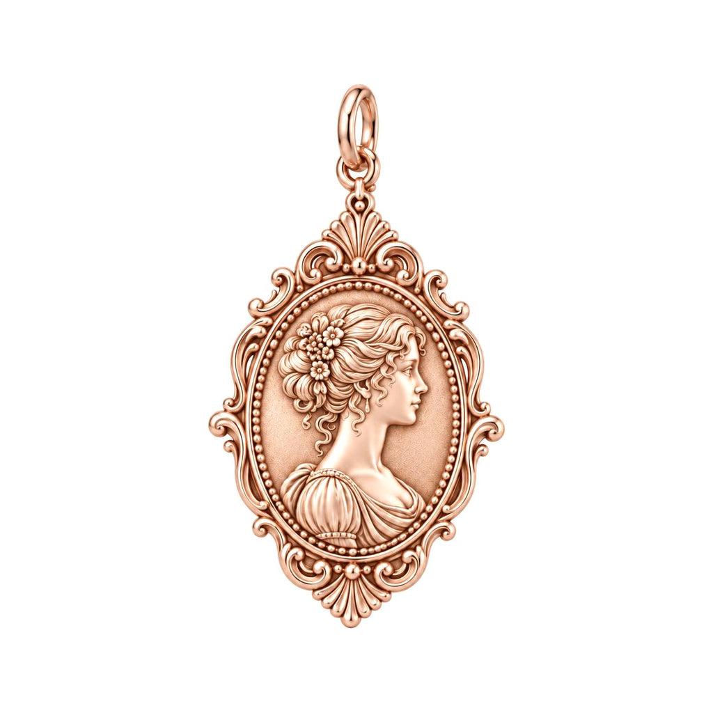 Pride and Prejudice Inspired Regency Heroine Cameo Charm