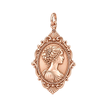 Pride and Prejudice Inspired Regency Heroine Cameo Charm