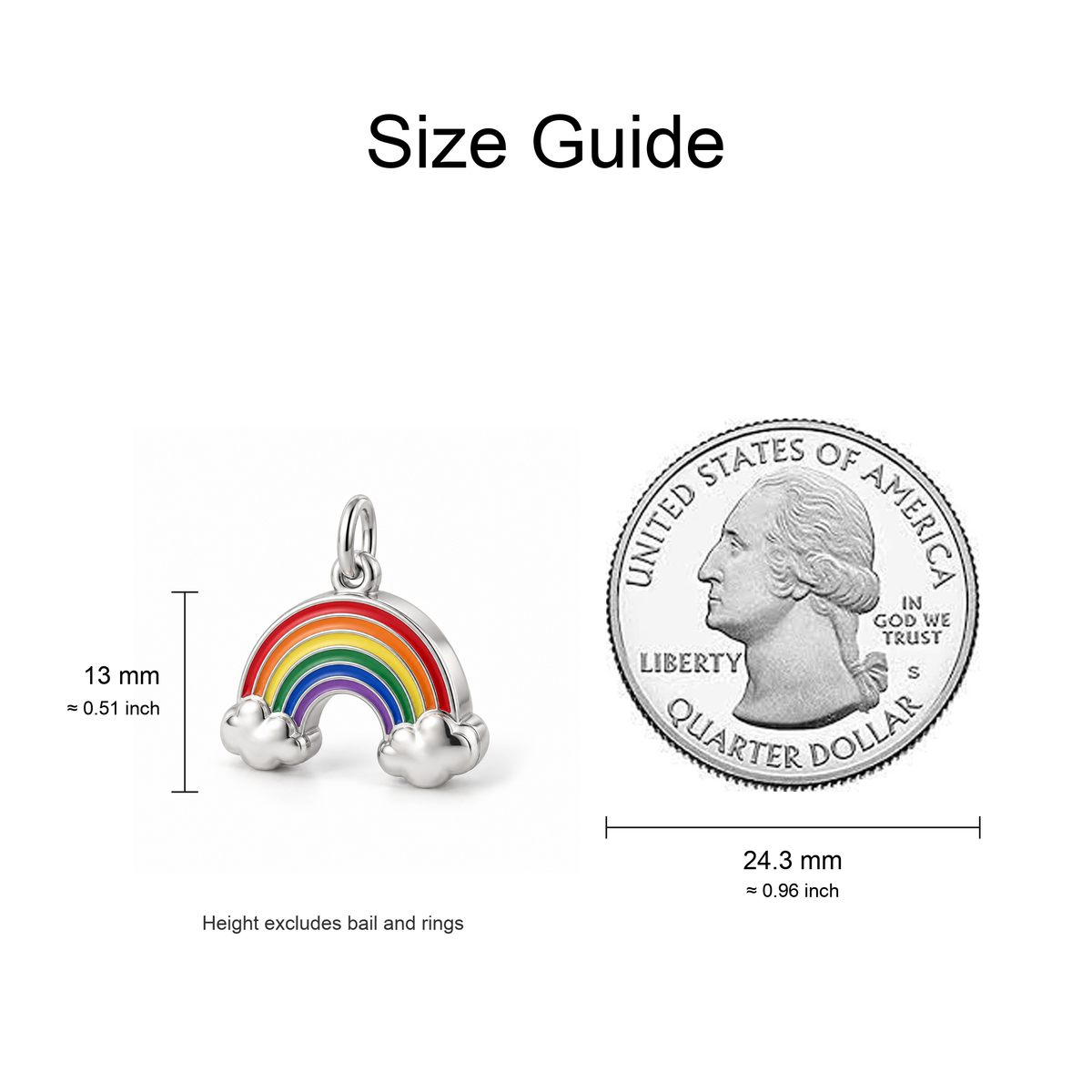 Pride Rainbow Charm — Size Guide | charm-topics-remaining-444-2026-09-14 | topic-311