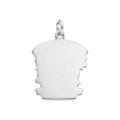 Quitter Retirement Beach Charm Bracelet – Personalized Retiree Gift – back of the charm, engraving area
