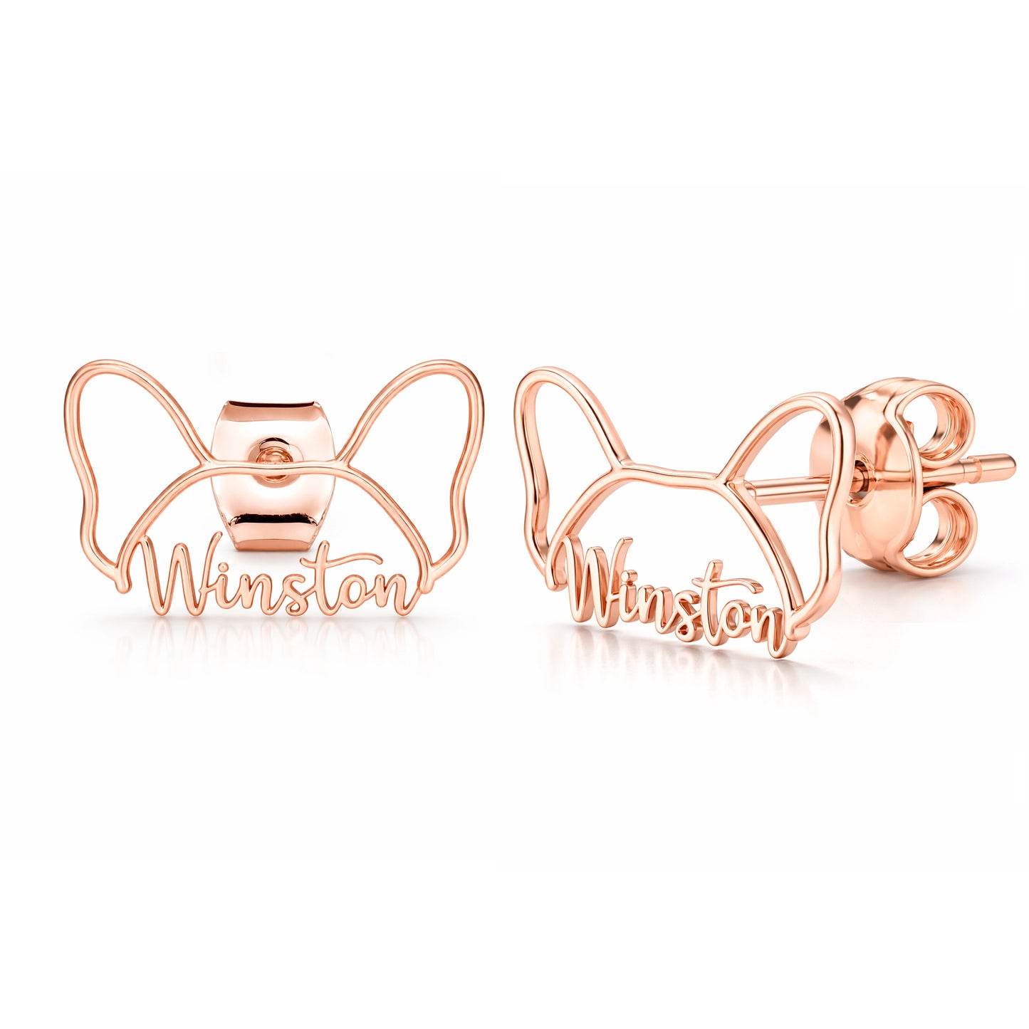 Soulyshine Whisper of Paws – Personalized Your Pet's Face Earings